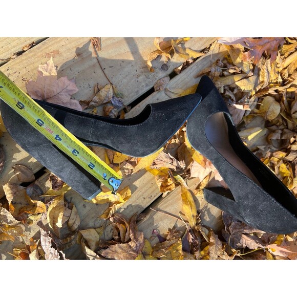 ASOS black Heels women’s chunky heel platform new size - Picture 9 of 10